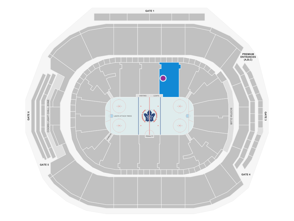 Seat location for Section 120 Row 15 Seats 5-6