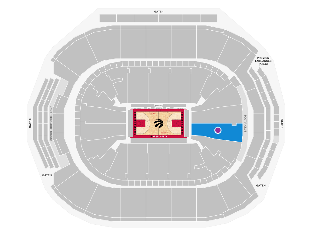 Stadium map layout for Section 103 Row 14 Seats 9, 10