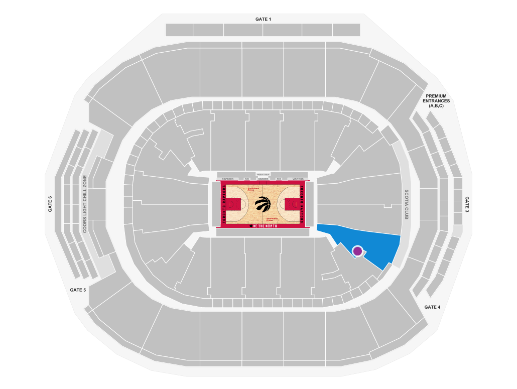 Stadium map layout for Section 104 Row 17 Seats 16,17