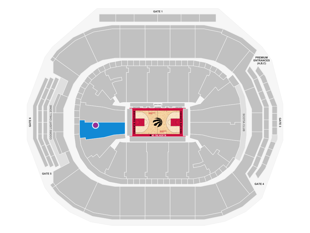 Stadium map layout for Section 113 Row 16 Seats 16,17