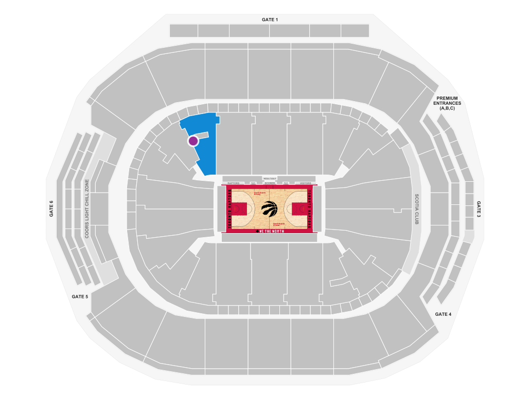 Stadium map layout for Section 117 Row 17 Seats 1,2