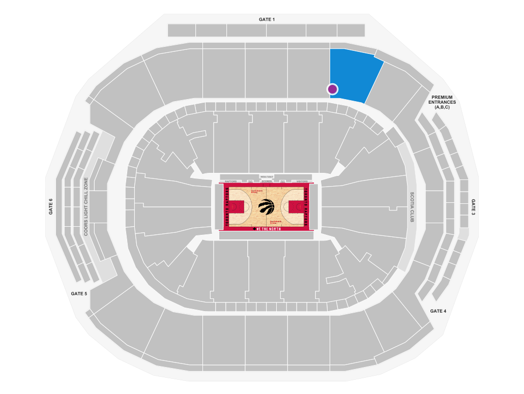 Stadium map layout for Section 323 Row 3 Seats 1,2