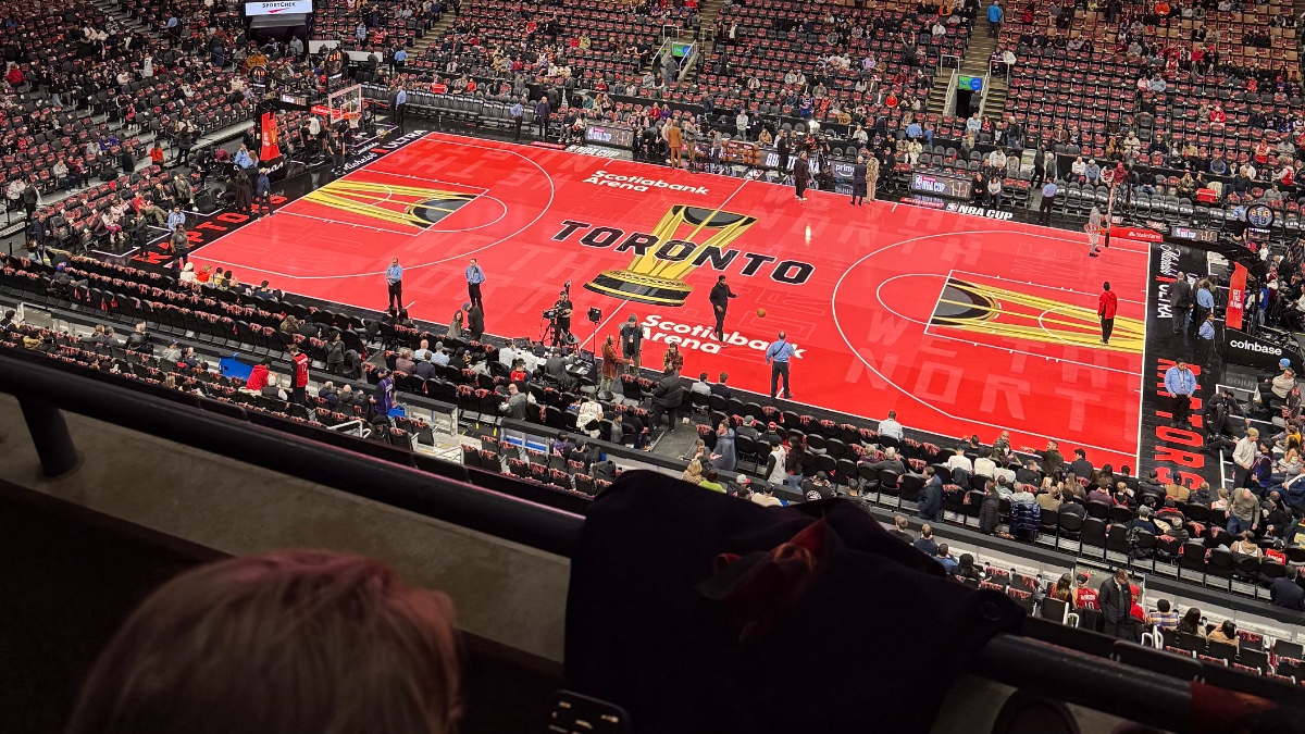 Actual view from Section 308 Row 2 Seats 13-14 Actual seat view from Section 308 Row 2 Seats 13-14