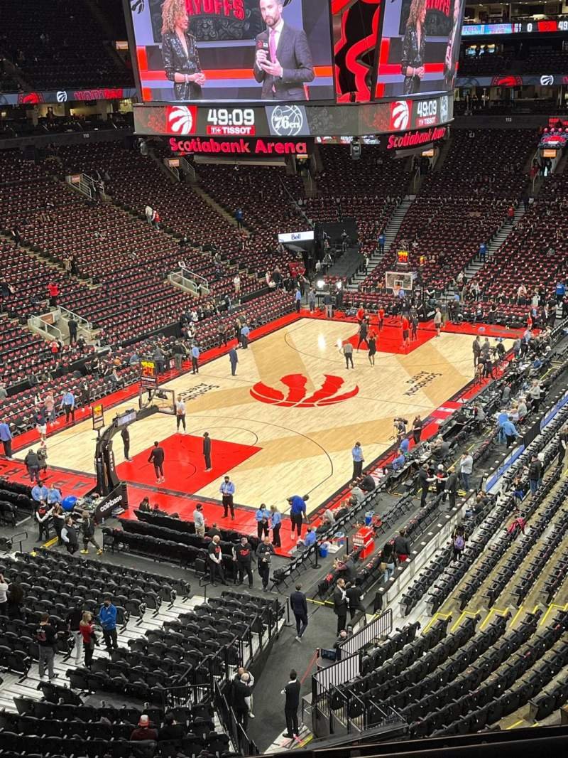 Actual view from Section 301 Row 2 Seats 5,6 Actual seat view from Section 301 Row 2 Seats 5,6