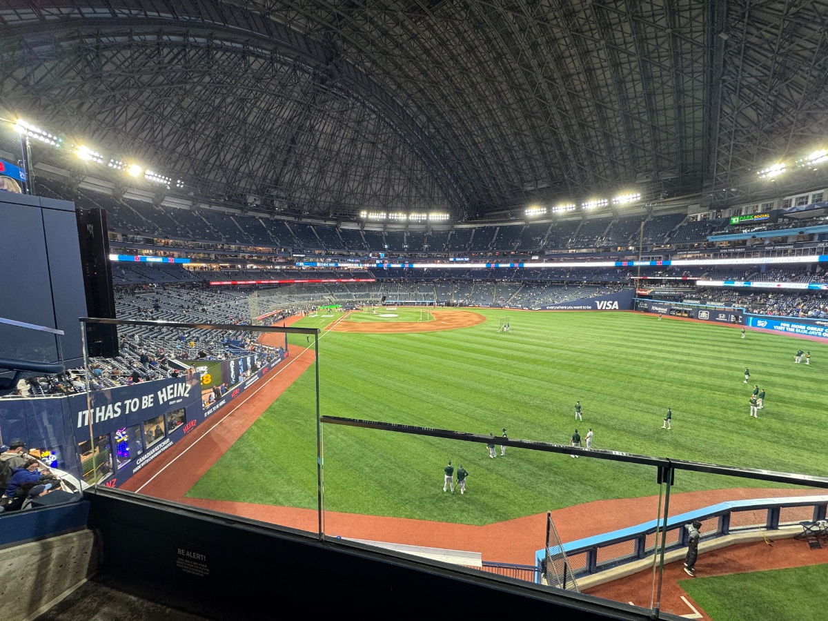 Actual seat view from Section 207 Row 2 Seats 16,17