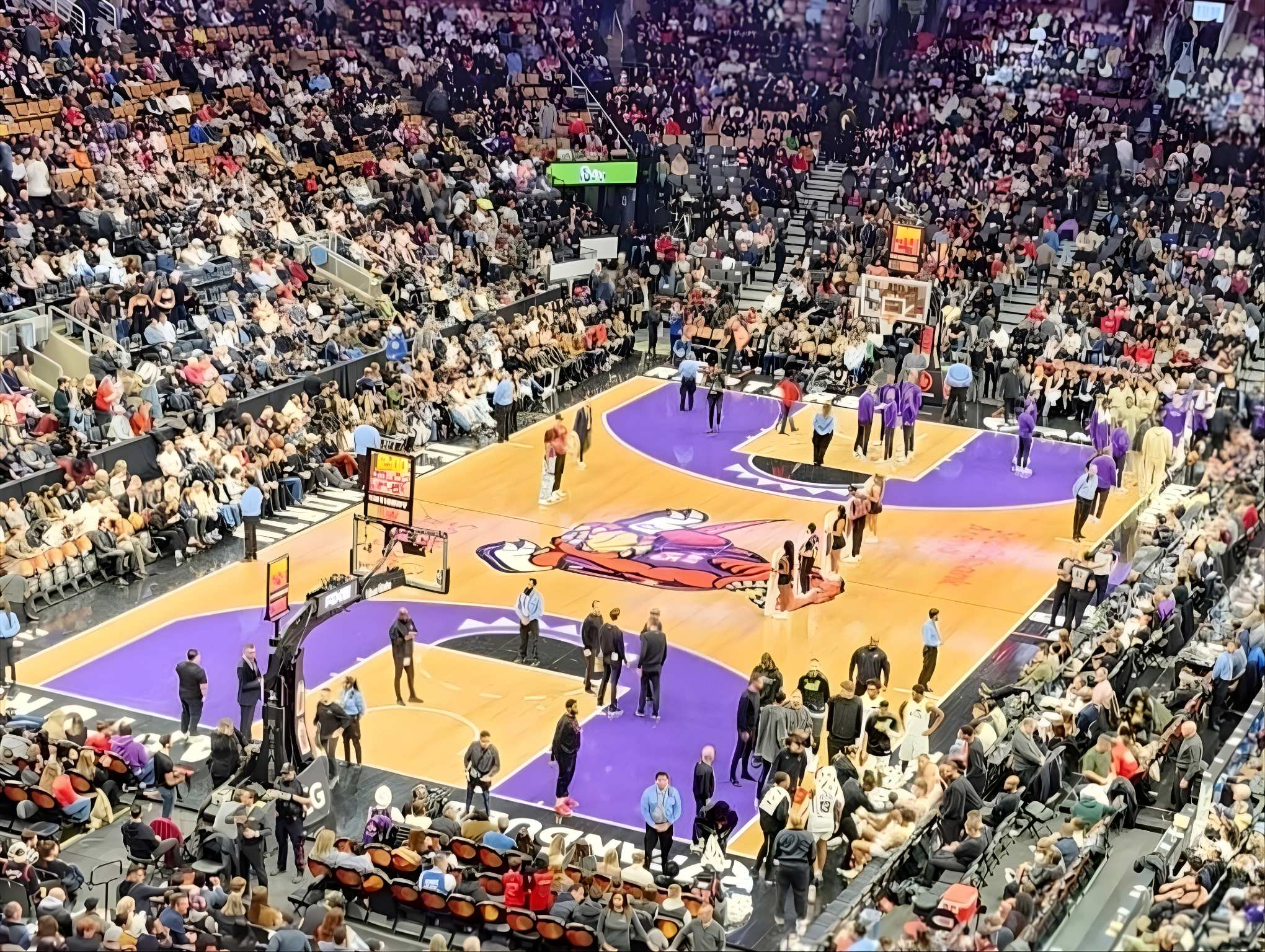 Actual view from Section 301 Row 2 Seats 24,25 Actual seat view from Section 301 Row 2 Seats 24,25